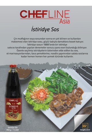 Chefline Asia İstiridye Sos 750 ML