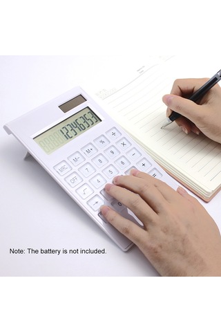 Singree El İle Ölçümden Kaynaklı Küçük Sapmalar Normaldir. Paket İçeriği: 1 Hesap Makinesi Beyaz