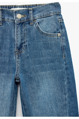 Koton Pamuklu Cep Detaylı Rahat Kesim Denim Pantolon Orta İndigo 7wkb40017td