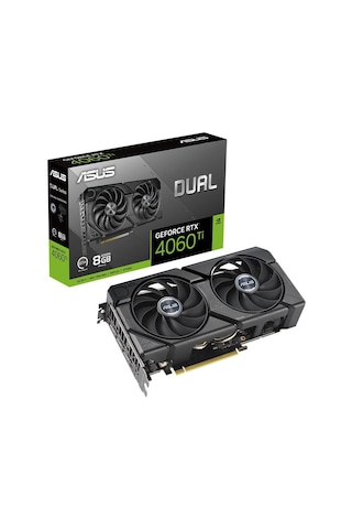 Asus Dual Geforce Rtx 4060 Tı O8g Evo 8gb Gddr6 128bit Dlss 3 Ekran Kartı
