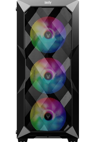 Izoly Rise i3-12100F 16 GB 512 GB M.2 NVMe SSD 8 GB RTX4060 Free Dos Masaüstü Oyuncu Bilgisayarı