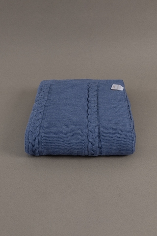 Trenza İndigo Çift Kişilik Battaniye 200x220 15040 Indigo