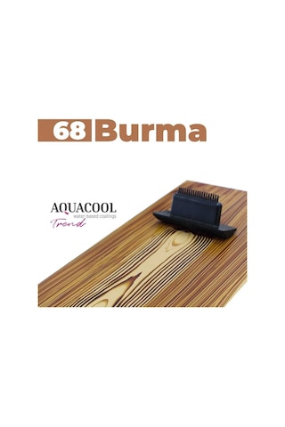 3d Ahşap Patina Seti Su Bazlı 150 Ml- Parlak Vernik 150 Ml - Boya Tavası Fırça Rulo Doku Tarağı Seti 0000 Naturel