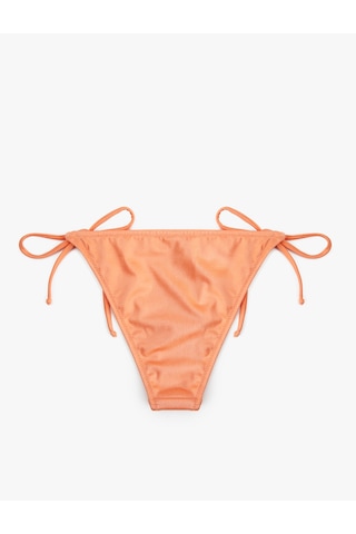 Koton Yanları İpli Bikini Altı Turuncu 5sak00192mm Turuncu