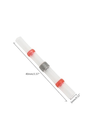 Asafe Isı Büzüşmeli, Kendinden Lehimli, Izole Konnektör 1Mm