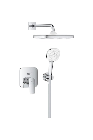 Grohe Cubeo Duş Sistemi Tempesta 250 İle - 1053360000 Gümüş