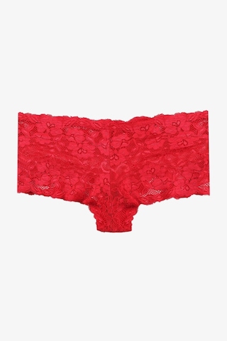 Kadın 3'lü Dantelli Şort Boxer Külot Tyc67 Siyah