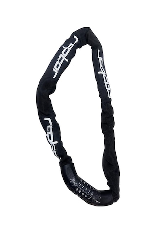 Raptor Bisiklet Zincir Kilit 5 Şifreli 90cm - 6 Mm Kalınlık Siyah