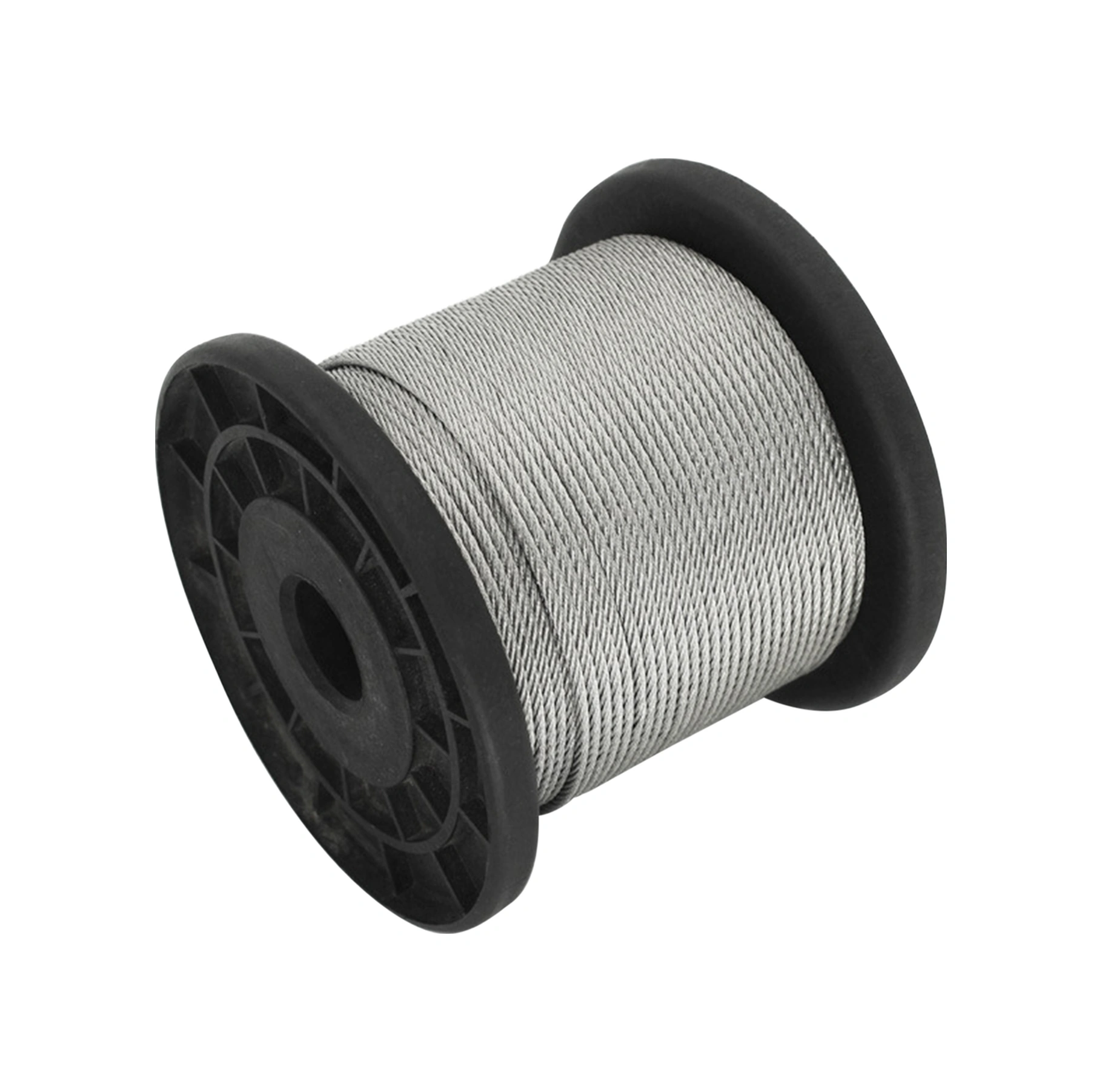 Youtek 304 Paslanmaz Çelik Halat, 0.5mm 1 7 100m, 30 Alüminyum Bağlayıcı İle, Dayanıklı, Korozyona Dayanıklı, Çekme Gücü Yüksek, Çamaşır Kurutma Ve Asma İçin Siyah