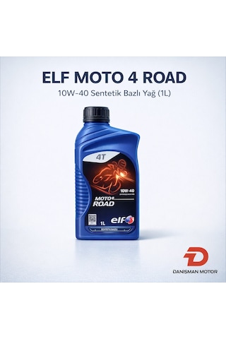 Elf Moto 4 Road 10w-40 Sentetik Bazlı 4 Zamanlı Motosiklet Yağı 1 Litre