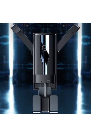 Usams Us-Zj058 Geri Çekilebilir Gravity Araç Tutucu 7.0 Inch K (222488935)-Siyah