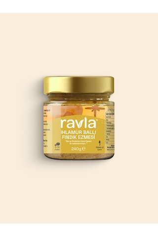 Ravla Ihlamur Ballı Fındık Ezmesi - 240g