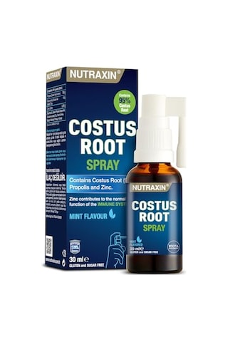 Nutraxin Costus Root Spray 30 Ml Vitamin Takviyesi