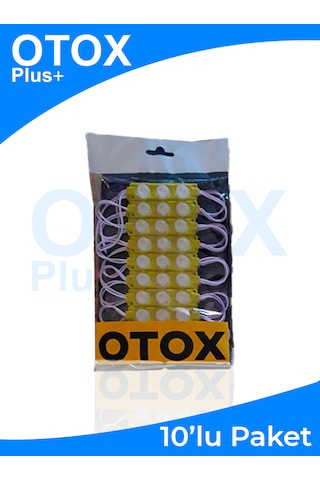 Ambiyans Led Premium Ofis , Araç & Ev Uyumlu Dc 12v 6 Renk Seçeneği 10'lu Paket Sarı