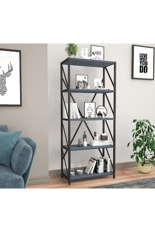 Wınd Kitaplık Antrasit