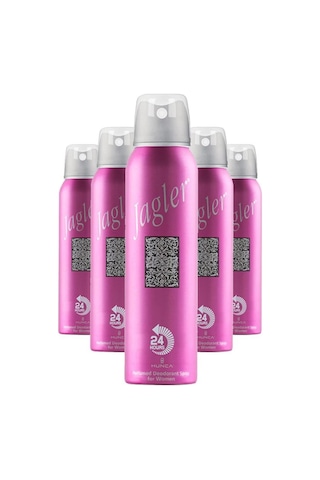 Jagler Classic Kadın Sprey Deodorant 5 x 150 ML