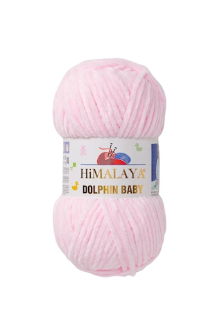 Himalaya Dolphin Baby El Örgü İpi / Bebek Yünü Açık Pembe