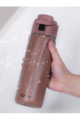Waterh Boost Akıllı Termos Hidrasyon Takibi Yapan, Yalıtımlı 0,71l / 24oz Akıllı Şişe Kahverengi