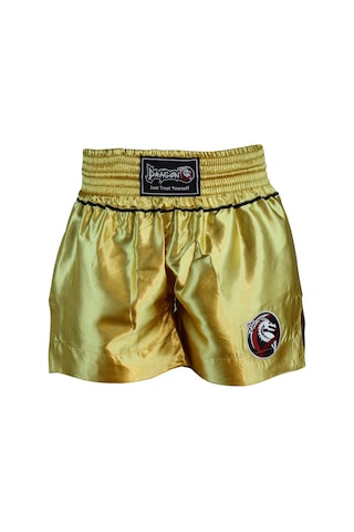 Dragondo Mt3033 Muaythai Şortu Gold Kick Boks Şortu Altın