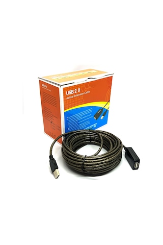 10 Metre Usb Uzatma Kablosu 10m Extension Cable Güçlendirilmiş Us