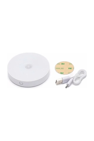 Cata Usb Şarjlı Dolap İçi Aydınlatma Anahtarlı Mıknatıslı Sensörlü Ct-5180 Siyah