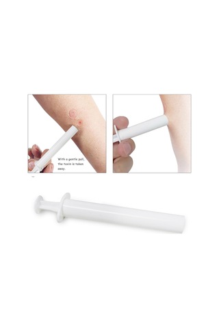 Symbee Dış Mekan Acil Yardım Zoru Sivisi Çekici, Plastik Materyal, Tek Elle Kullanımı Kolay, Kamp-fishing-trekking Gereci Beyaz