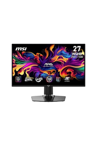 26.5 Mag 274qp Qd-oled X24, Gaming Monitör, Wqhd, 16:9, Flat, Qd-oled, 240hz, 0.03ms, Freesync Premium, Pivot
