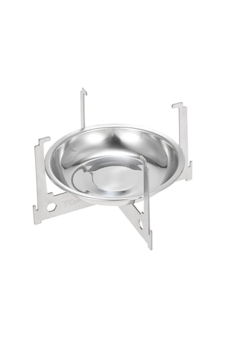 Mini Ultralight Spirit Burner Alkol Sobası Kamp Sobası Fırını W / Standı Alcohol Stove Çok Renkli