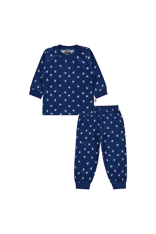 Civil Baby Erkek Bebek Pijama Takımı 6-18 Ay Lacivert
