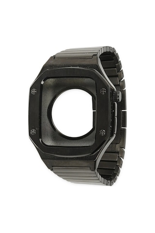 Newface - 684 - Apple Watch 44mm Kr409 Metal Kordon - Kmrsfres - - Siyah