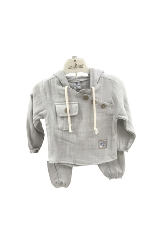 Babydoll 2'li Takım Jclas -10816 Gri