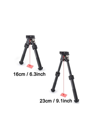 Arazi Ekipmanı Atış Aksesuarı Kamp Malzemesi Super X Tac Picatinny Rail 22 Mm Hareketli Bipod