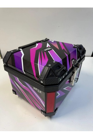 Rexx 45 Litre Abs Motosiklet Arka Çanta - 10-renkli Tek Renk