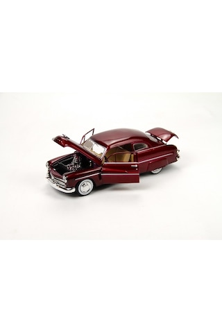 Motormax 1949 Mercury Coupe 1/24 Bordo Model Araba