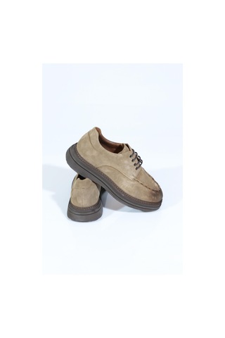 Dgn 969 Erkek Loafer Ayakkabi Koyu Taba Süet