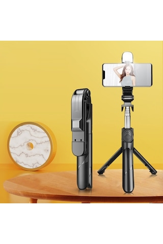 Cbtx Xt02sp Mini Bluetooth Canlı Tripod Selfie Stick Siyah