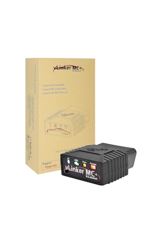 Vgate Vlinker Mc+ Bt3.0/ble4.0 Elm327 İçin Tarama Bluetooth Obd2 Araç Teşhis Ms Can Oto Aracı Android &amp İos Ve