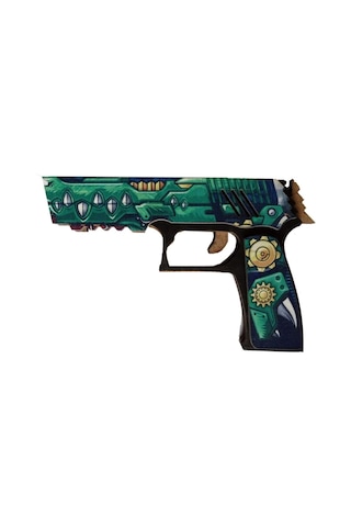 Ahşap Cs-go See You Later Lastik Atan Tabanca