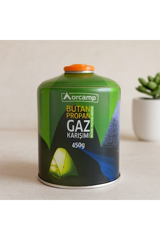 Bşkvirgo Butan Propan Gaz Kartuş 450g Kore Tipi Bsk2026 Çok Renkli