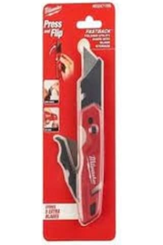 Milwaukee Fastback Maket Bıçağı Yedekli Yeni 5 Adet Yedek Bıçak