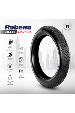 Rubena 20x4.00 Dış Lastik Road 100-406 R29 Rubena 20x4.00 Dış Lastik Road 100-406 R29