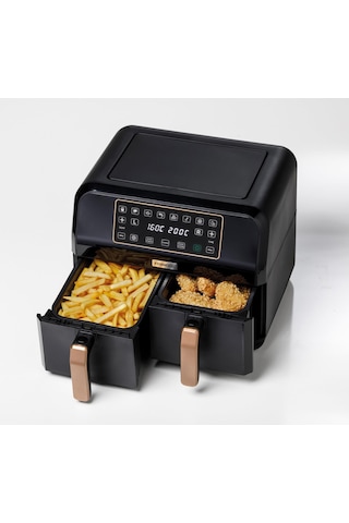 Kenwood HFP70.000BK Dual Air Fryer BK Copper