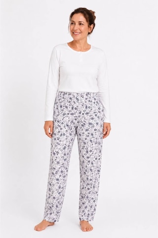 Neco Giyim Kadın Anne Desenli Pijama Altı Çok Renkli