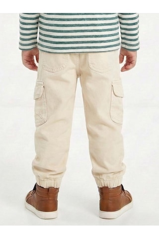 Xo Kids Erkek Çocuk Pantolon 1-4 Yaş 25235 Krem