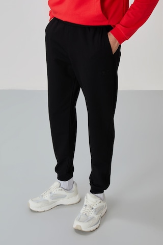 Tommy Life Herbert Fiesta - Siyah Dik Yaka Eşofman Takım - 85233 Kırmızı - Siyah