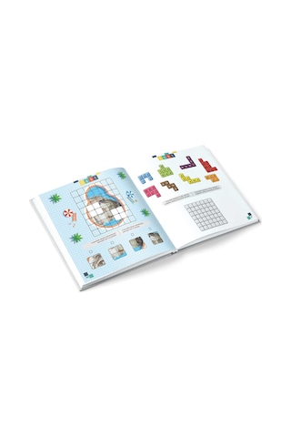 Cube 7+ Yaş - Level 1 3.Kitap - IQ Dikkat ve Yetenek Geliştiren Kitaplar Serisi- Tüzder Yayınları