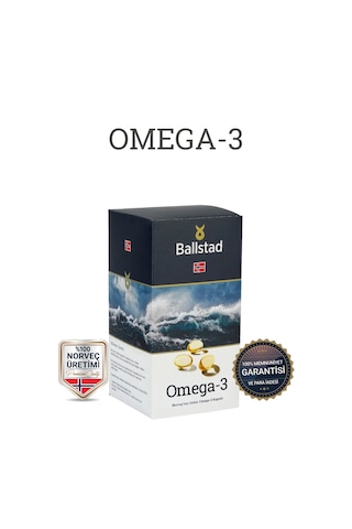 Ballstad Omega-3 Başlangıç Paketi Saklama Kutulu