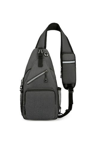 Maiyame Erkek Ve Kadınlar İçin Su Geçirmez Oxford Kumaş Sırt Çantası - Seyahat Ve Günlük Kullanım Koyu Gri