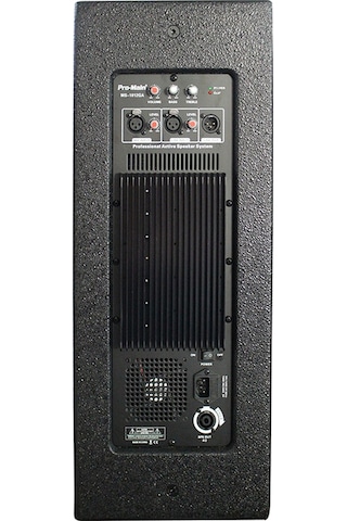 500 Watt 30 Cm Aktif Ahşap Kabin Hoparlör Ms-1012ga