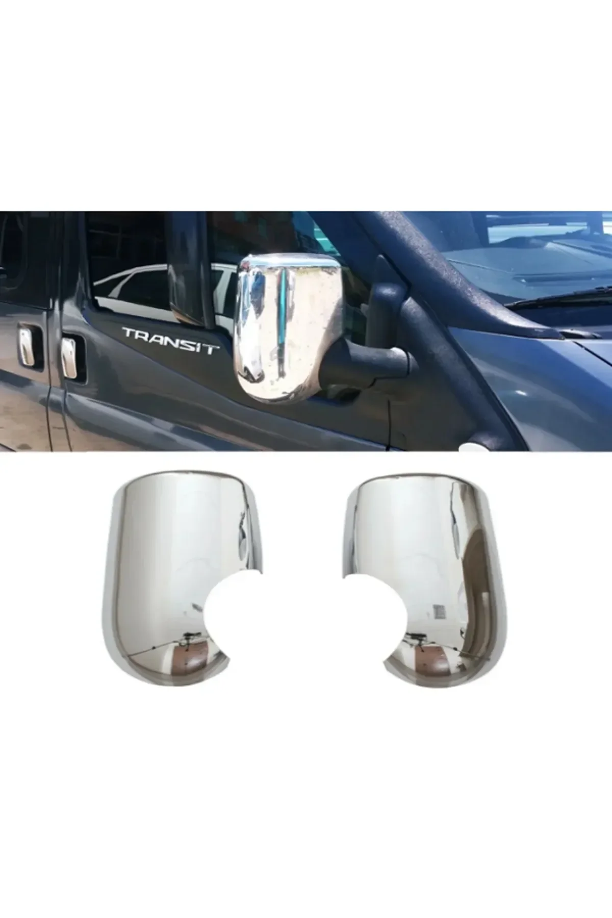 Ford Transit 2003-2013 Krom Ayna Kapağı